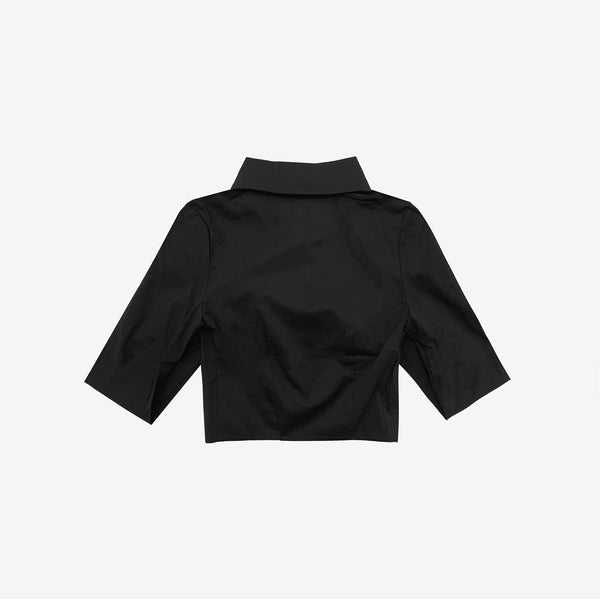 Moanne slim cropped shirt