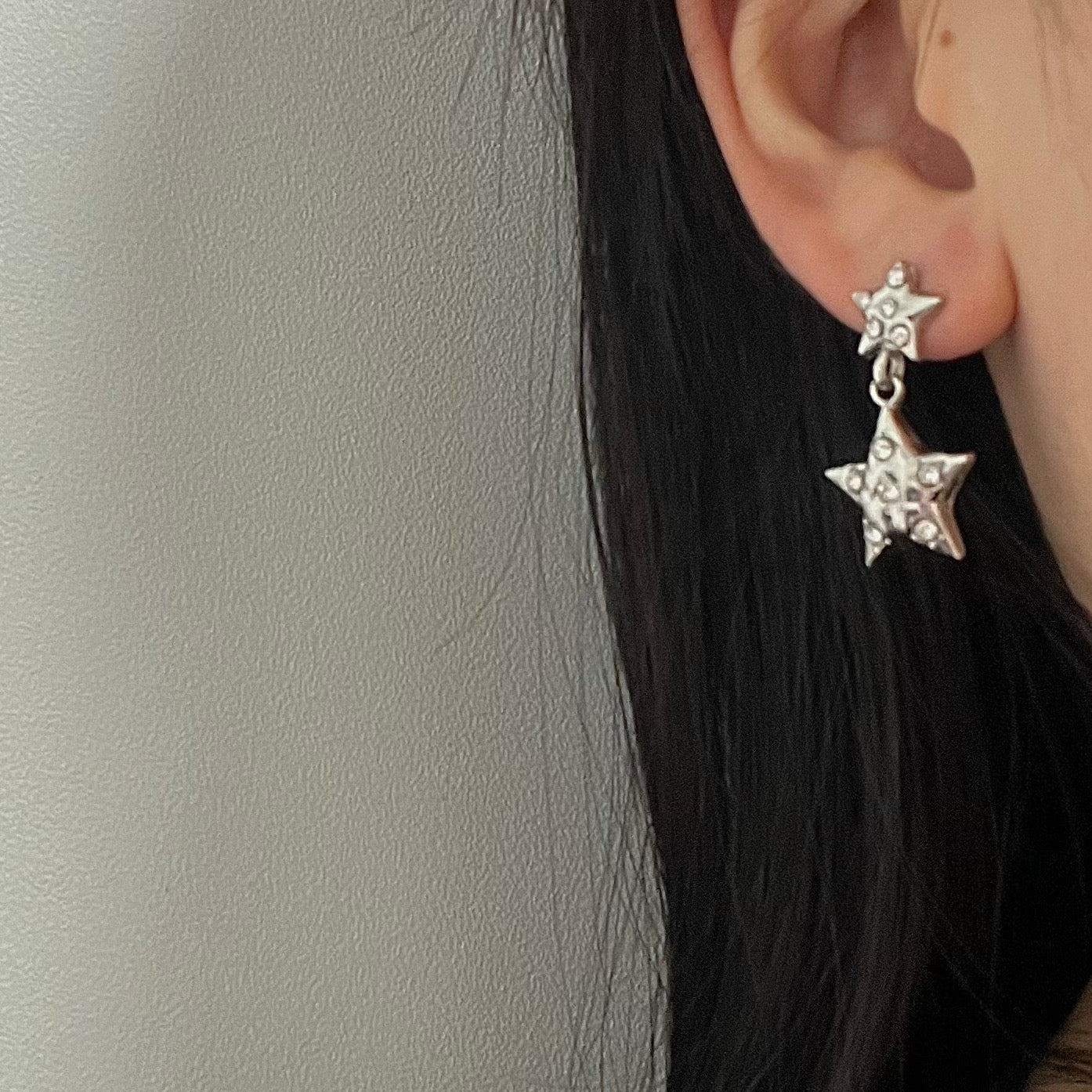 stone star Earring