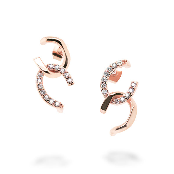 Vela Earring (rose gold)