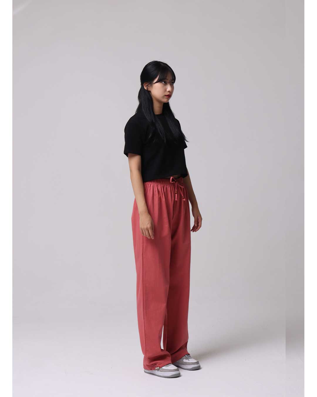 Utility String Wide Pants (3color)