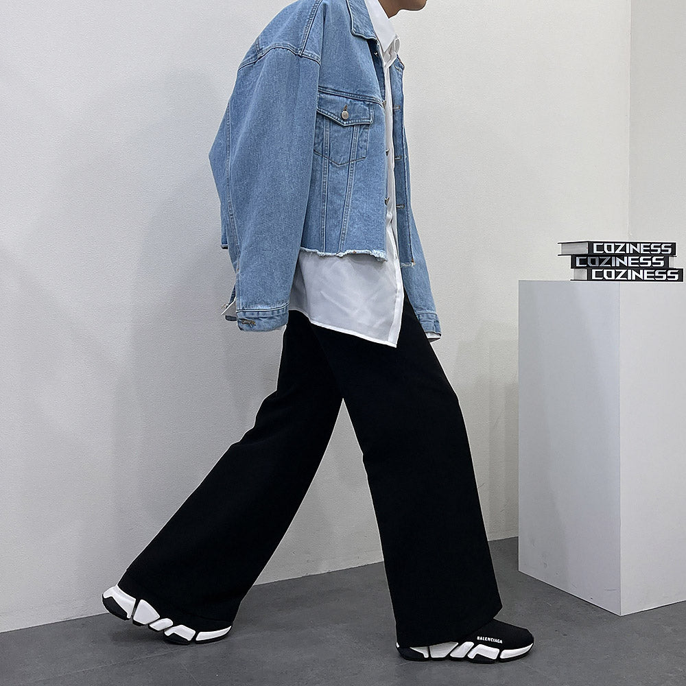 LN Cutting Cropped Jean Jacket (3 colors)