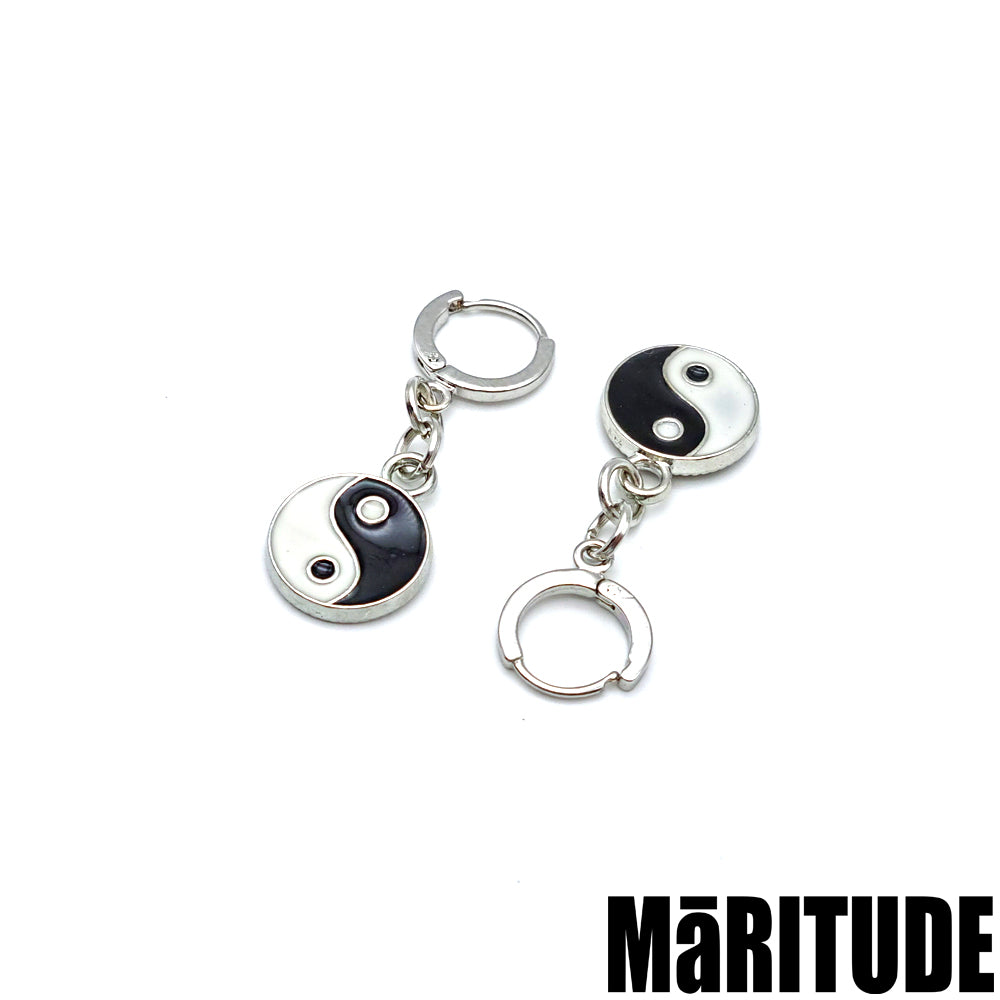 YING YANG EARRINGS