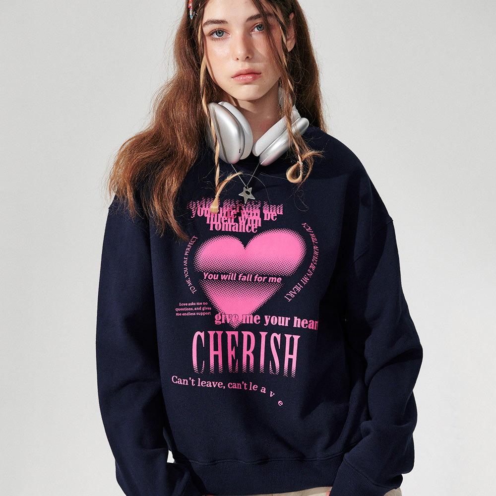 Y2K Heart Sweatshirt [2 Color]