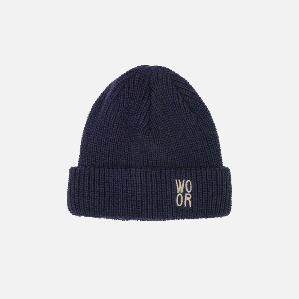 LOGO RUGBY BEANIE (NAVY)