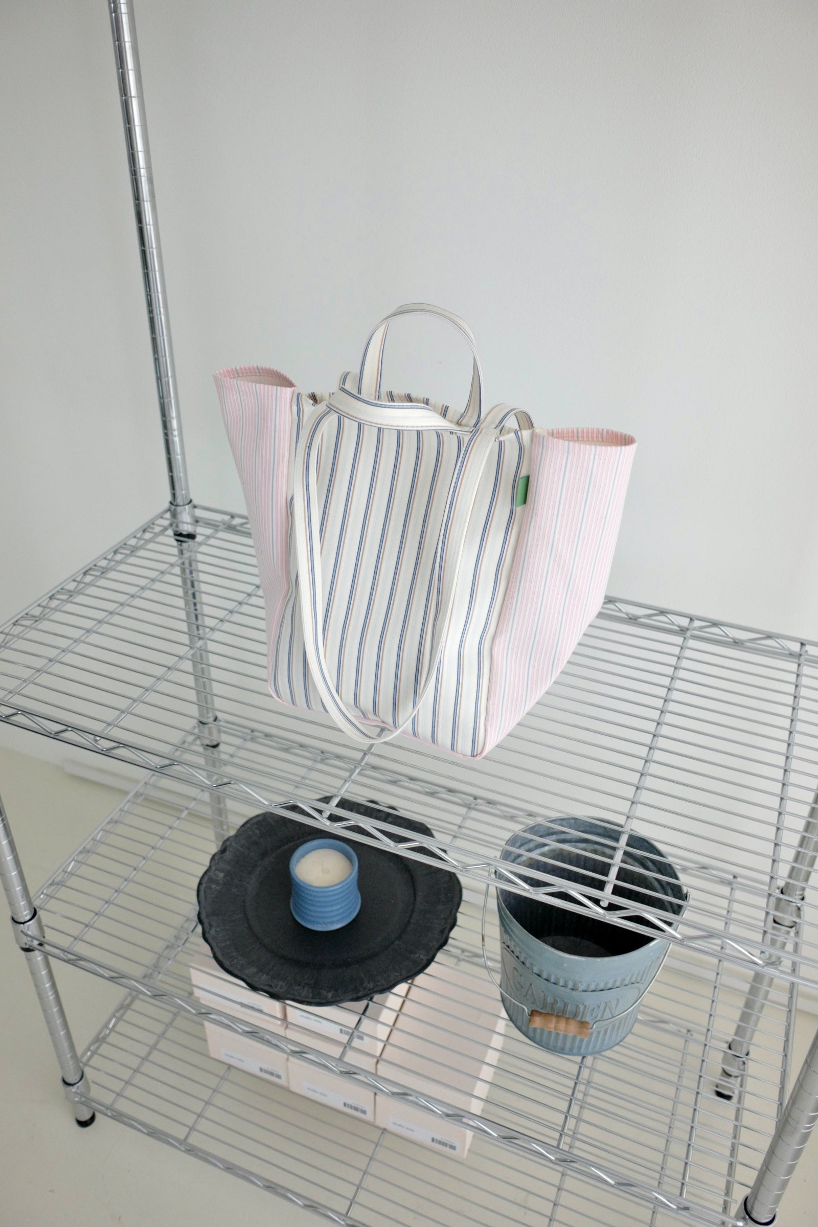 Double Stripe Bag (Pink)