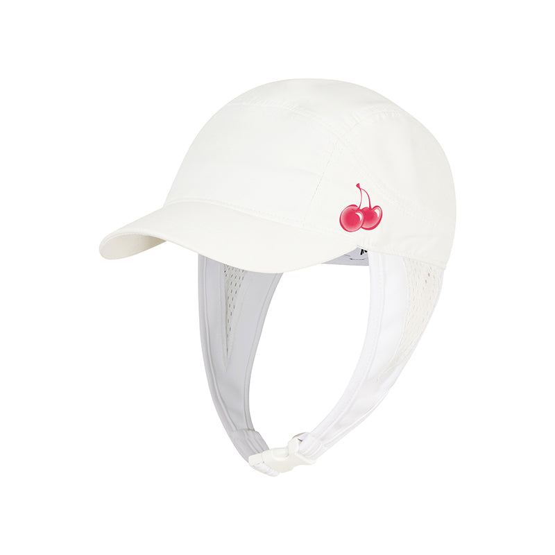 SMALL CHERRY BLUR SURFING CAP [WHITE]