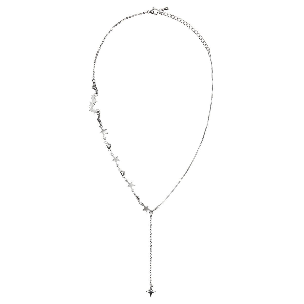 NM 3 CHAIN NECKLACE (SILVER)