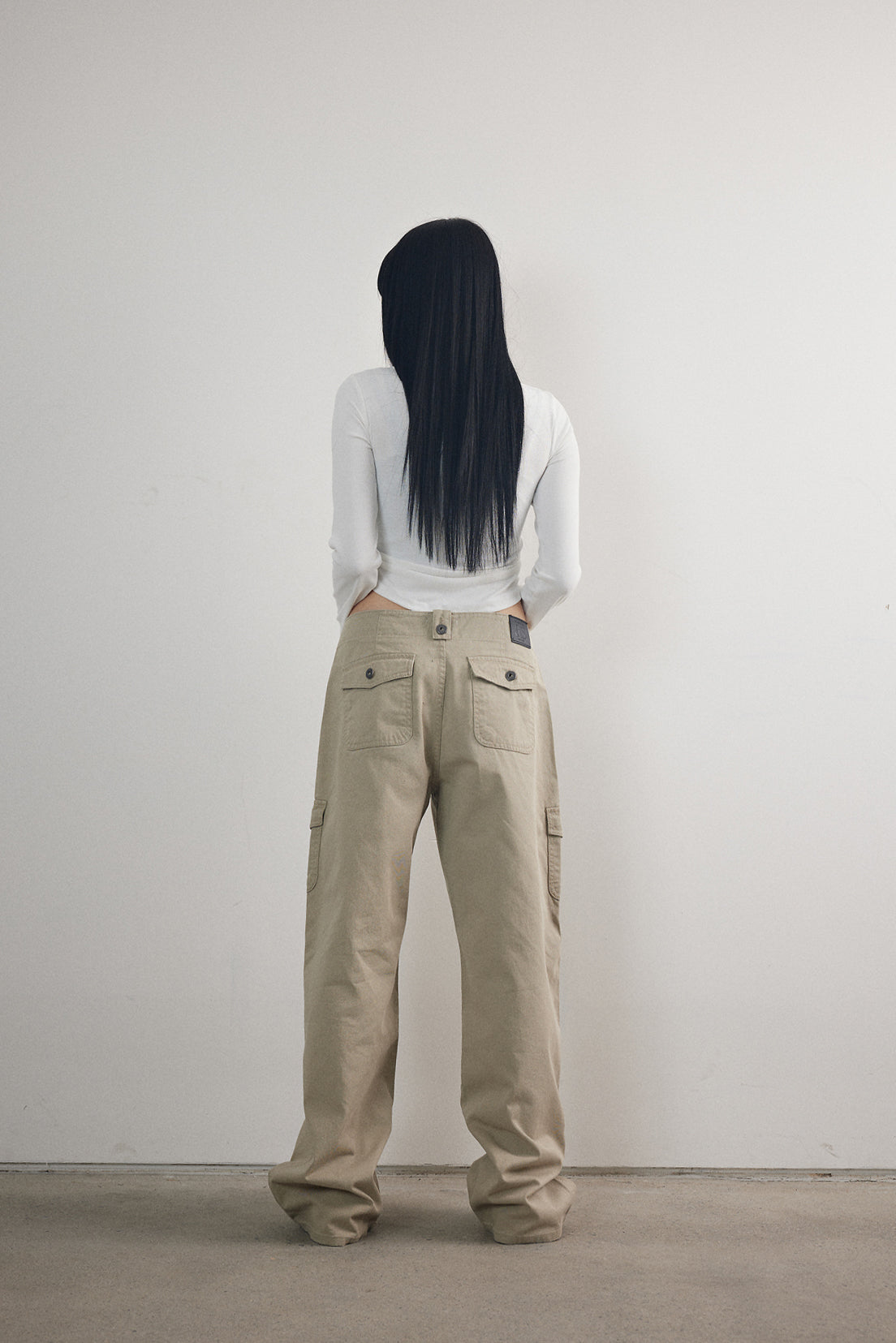 JED CARGO PANTS / BEIGE