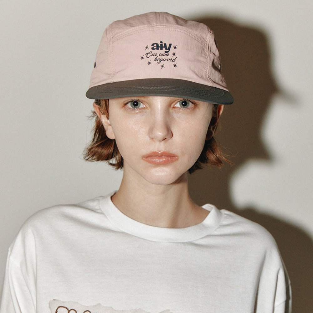 aiy Star camp cap pink