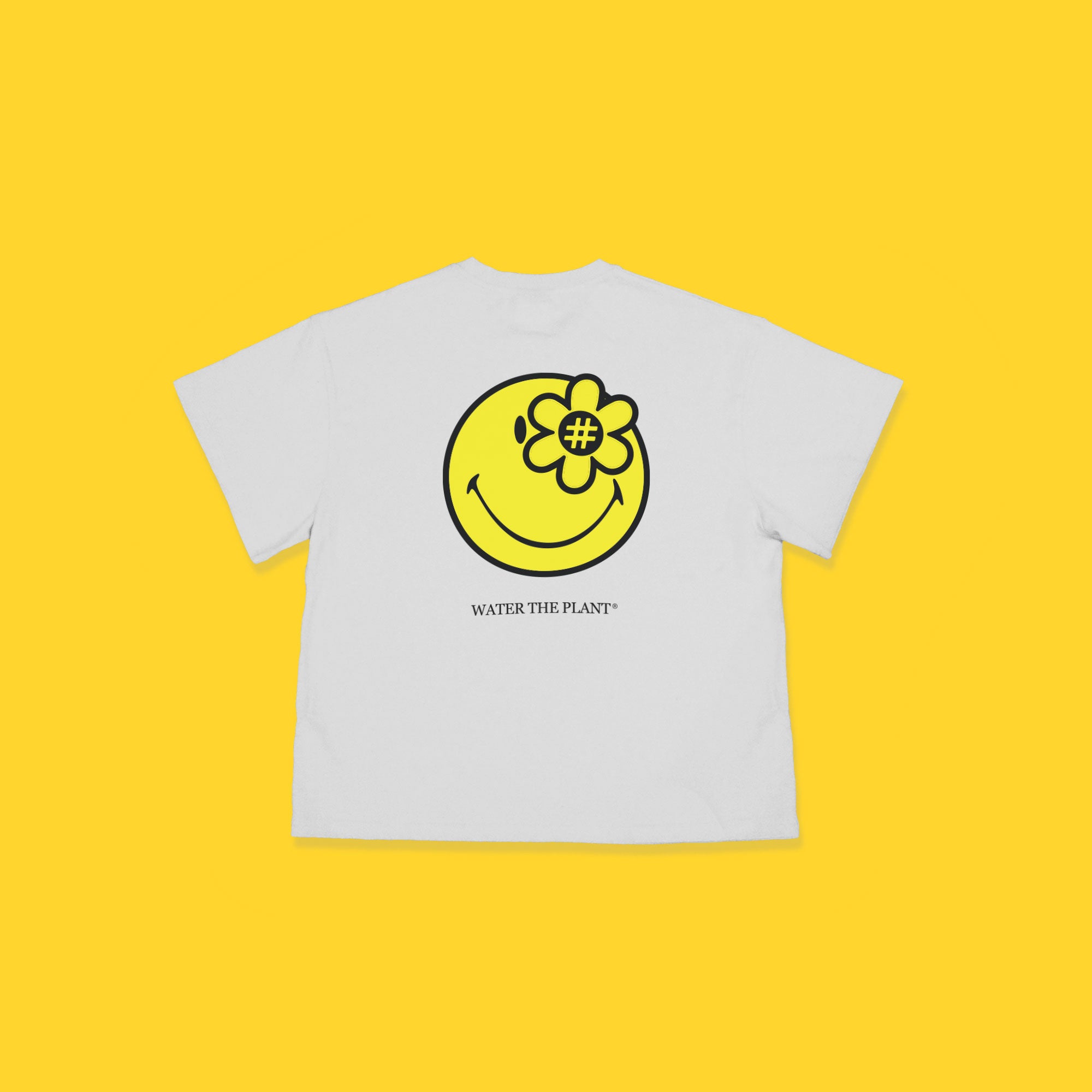 SMILEY PLAY SAFE T-SHIRT | WHITE