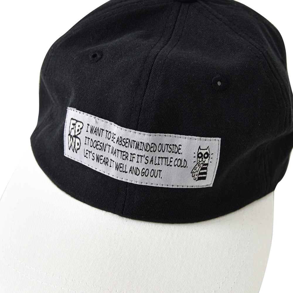 BUKA FLAT BRIM CAP (BLACK)