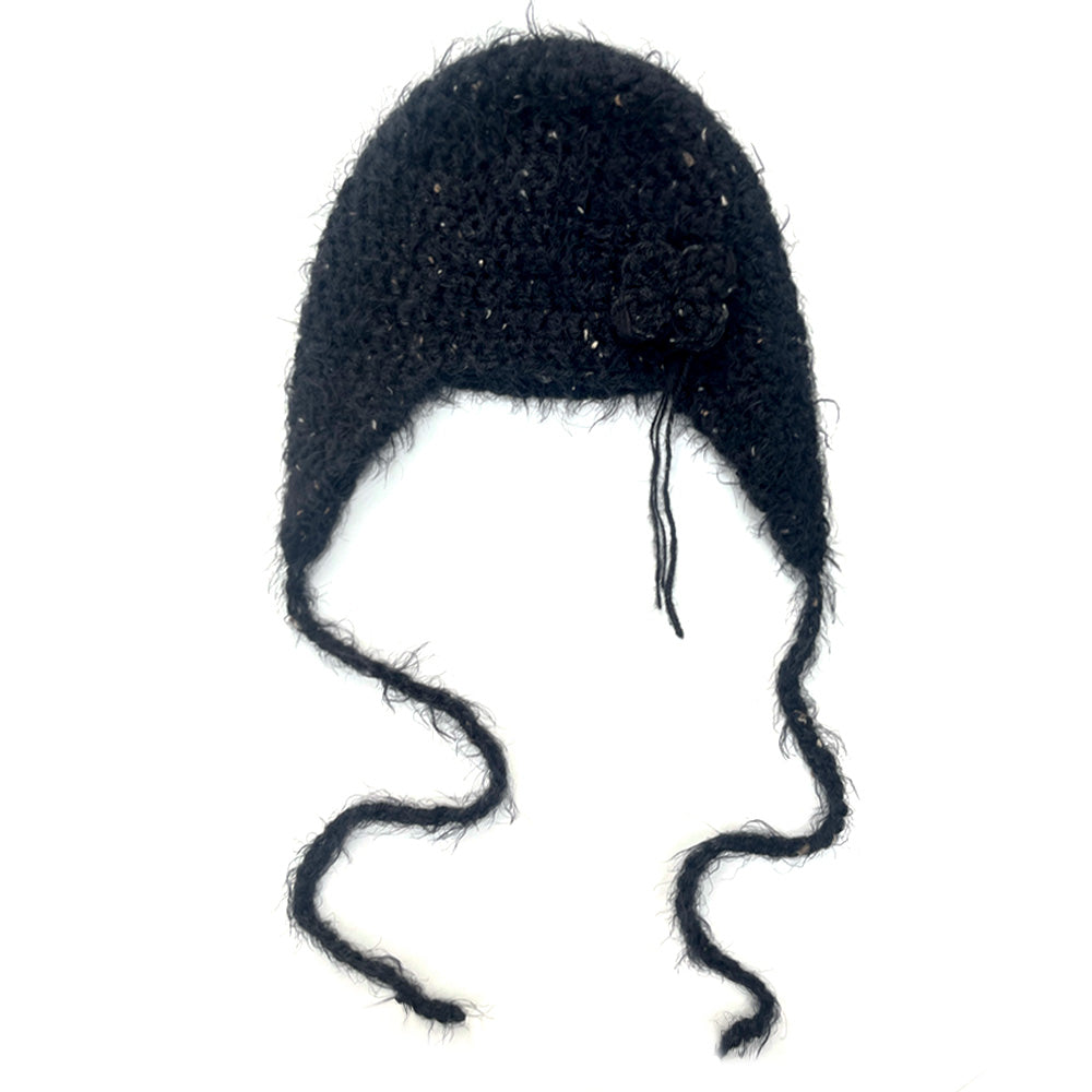 Hairy Earflap Beanie