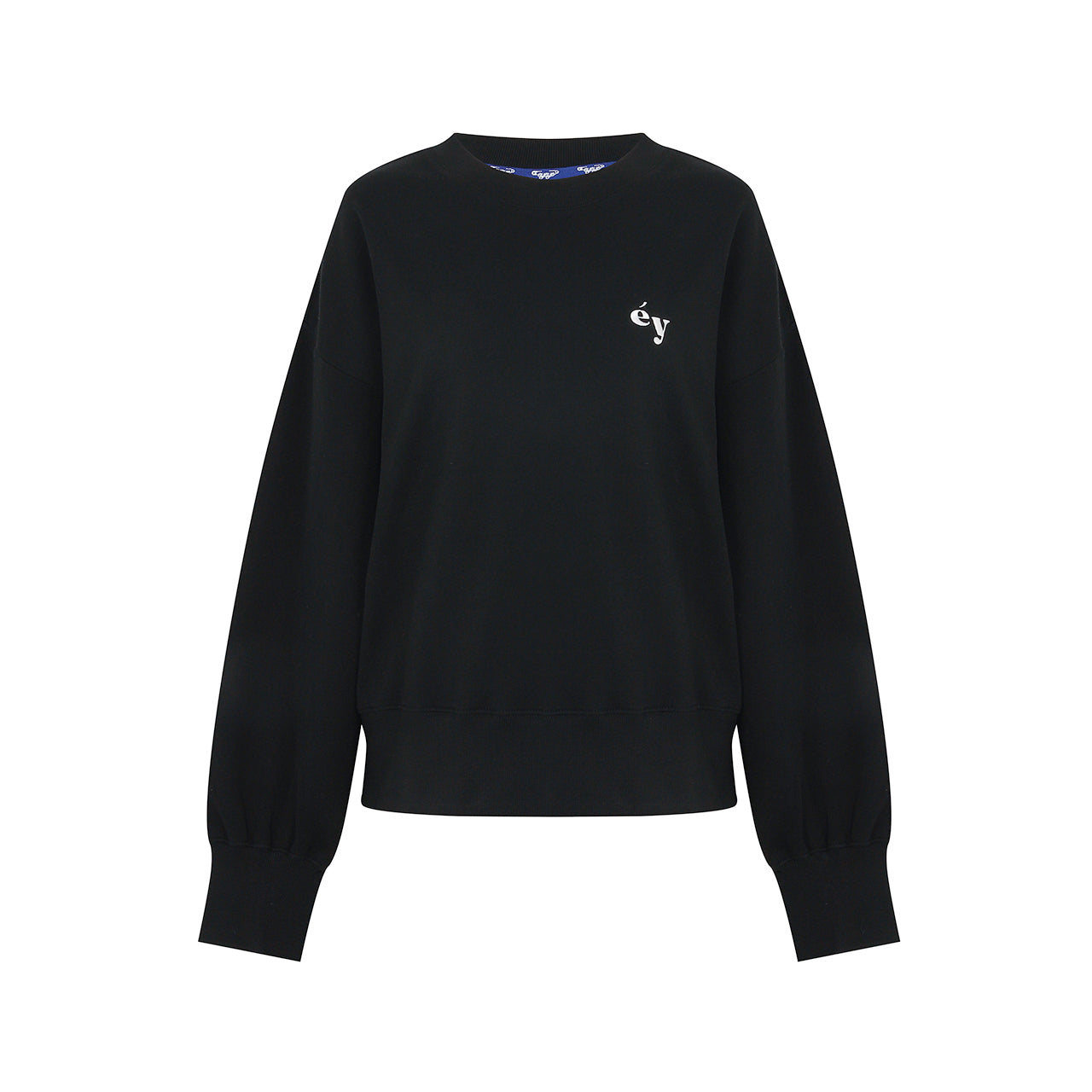 EYEYE SMALL LOGO SWEATSHIRT_BLACK (EEOO1RLR03W)