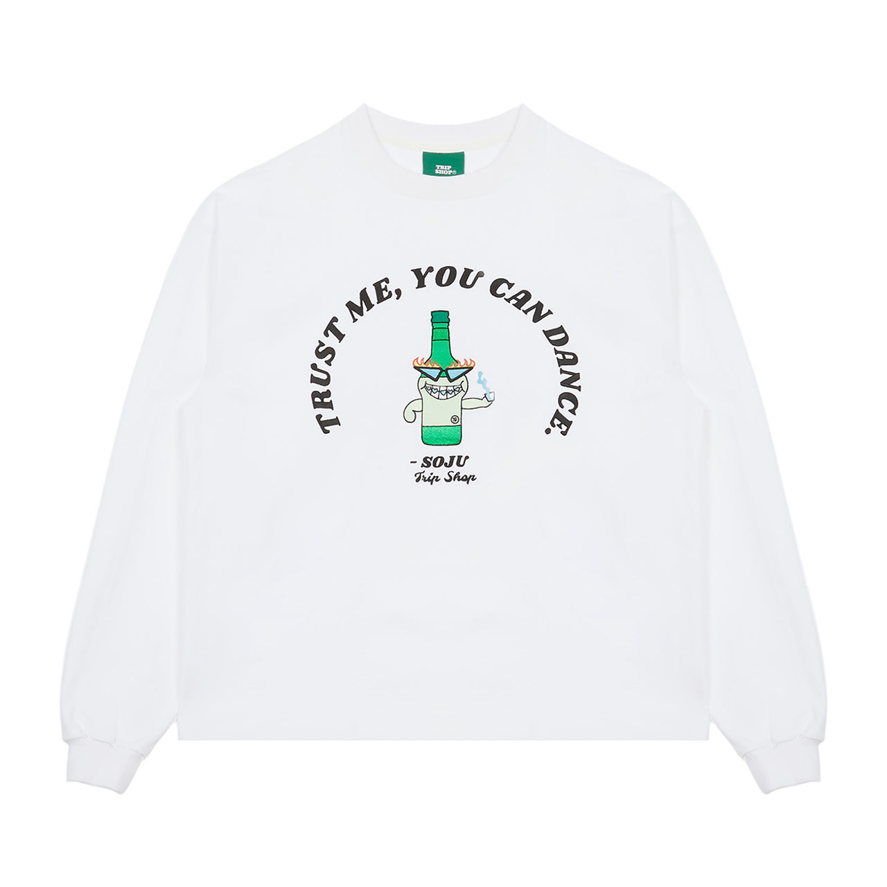 SOJU L/SLEEVE TEE (T22112S) - WHITE