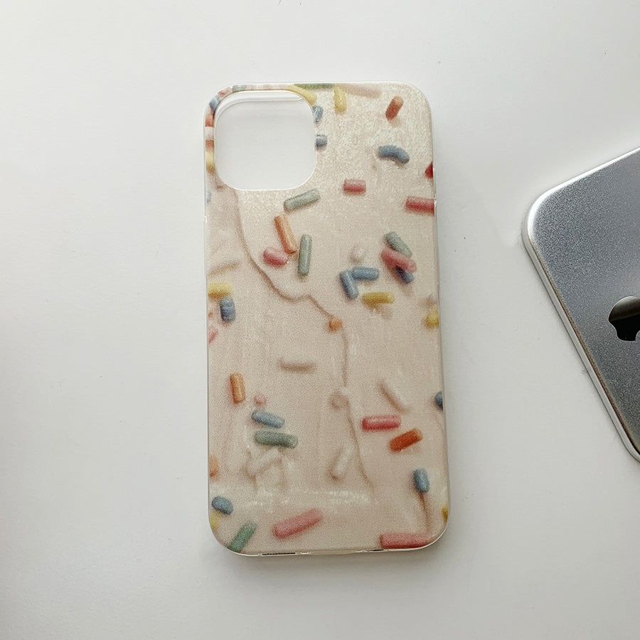 Sprinkles - Strawberry Cake Sprinkles Phone Case