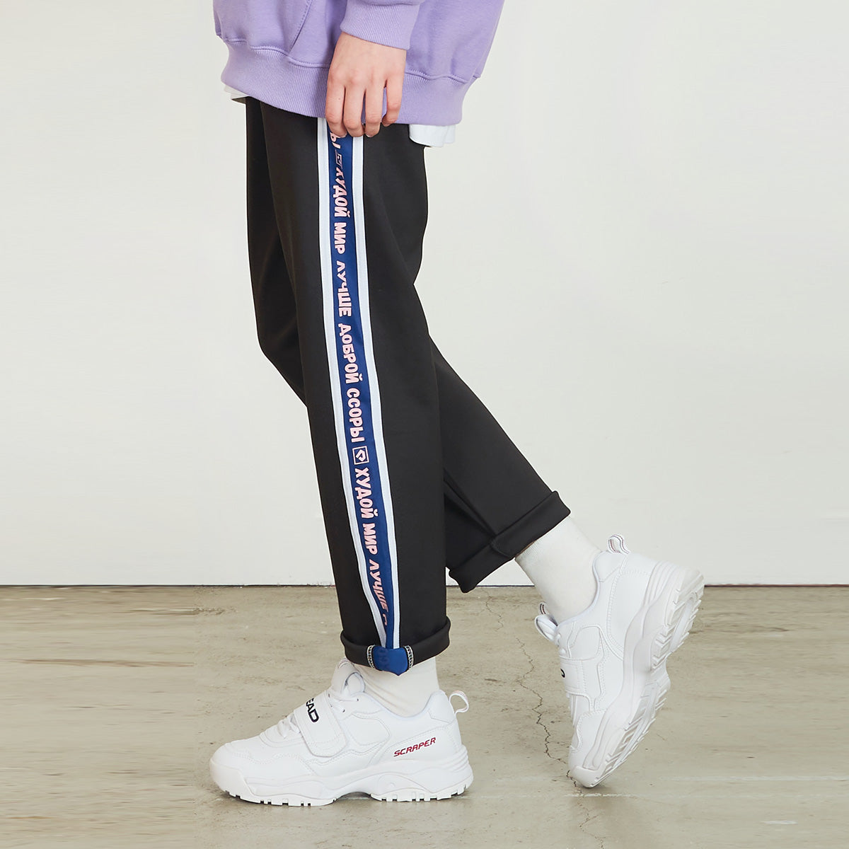 [fleece]crump represent track pants (CP0011g)
