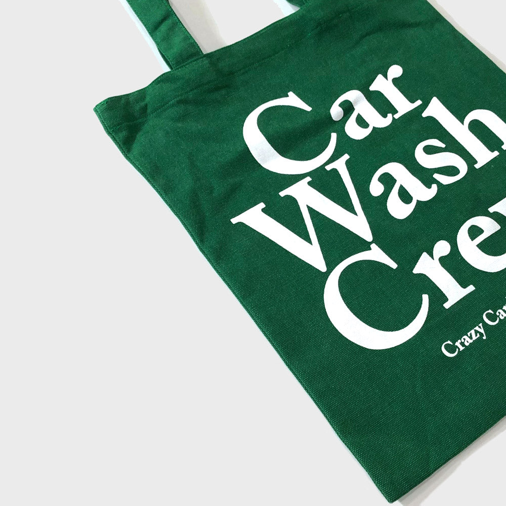 CAR WASH CREW TOTE GREEN