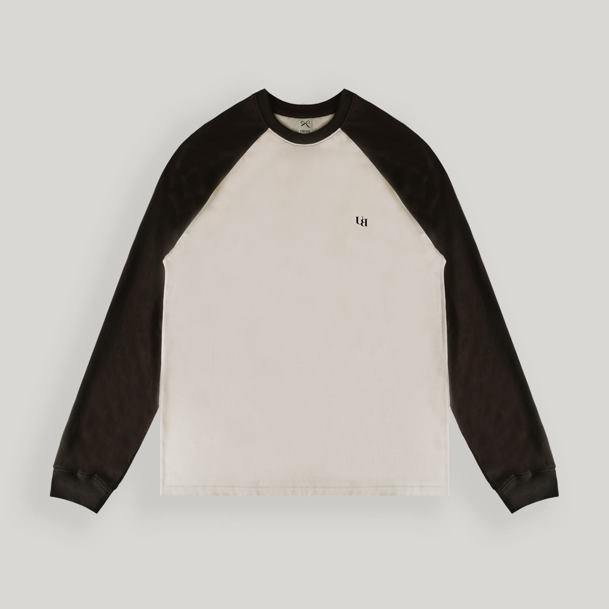 Beige Raglan Long Sleeve