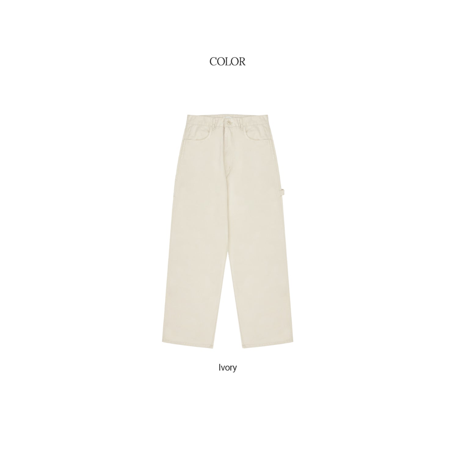 CARPENTER BACK PATCH PANT'S