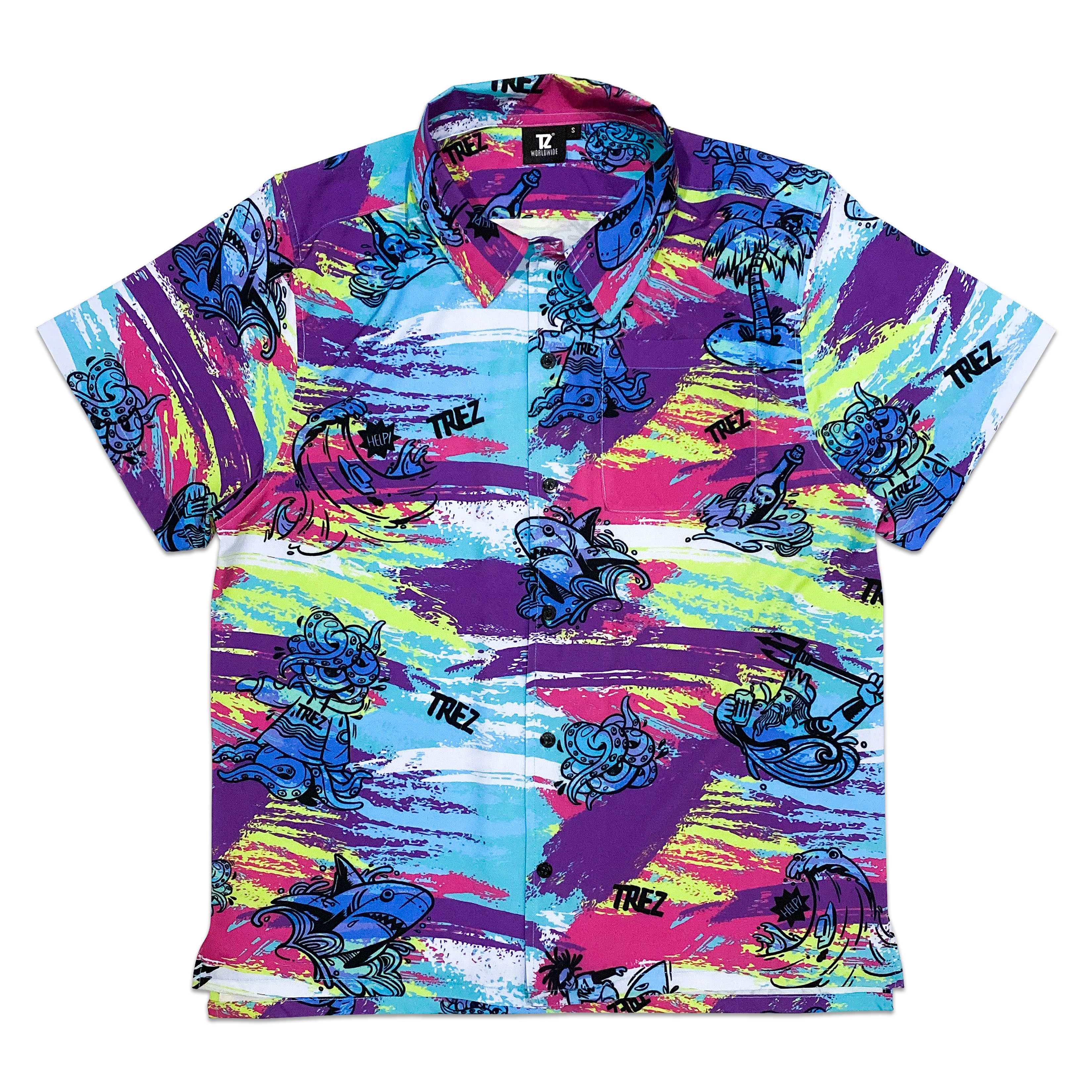 TZ SUMMER BEACH SHORT SLEEVE SHIRT