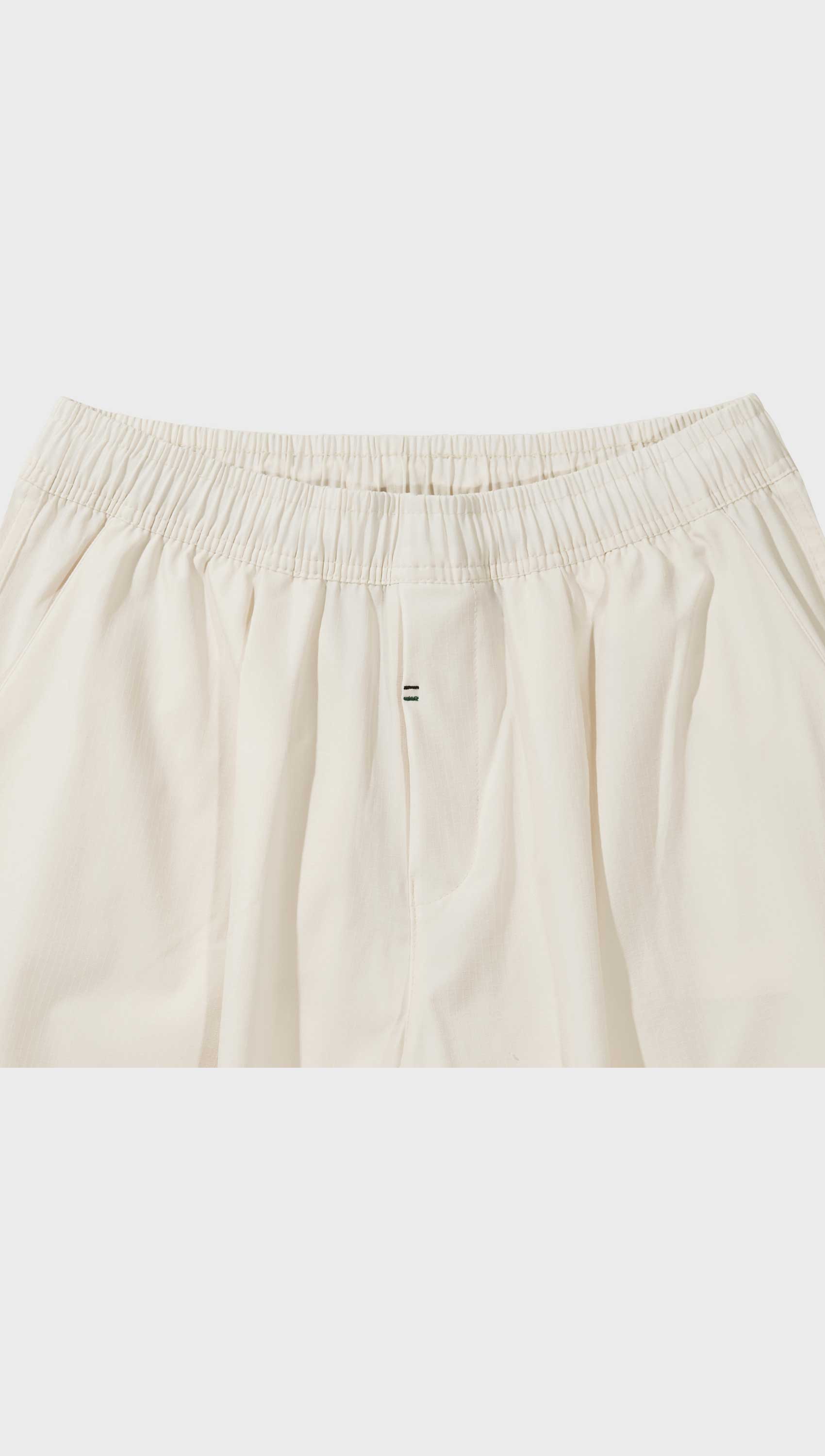 23 High tension wide banding pants (Cream)