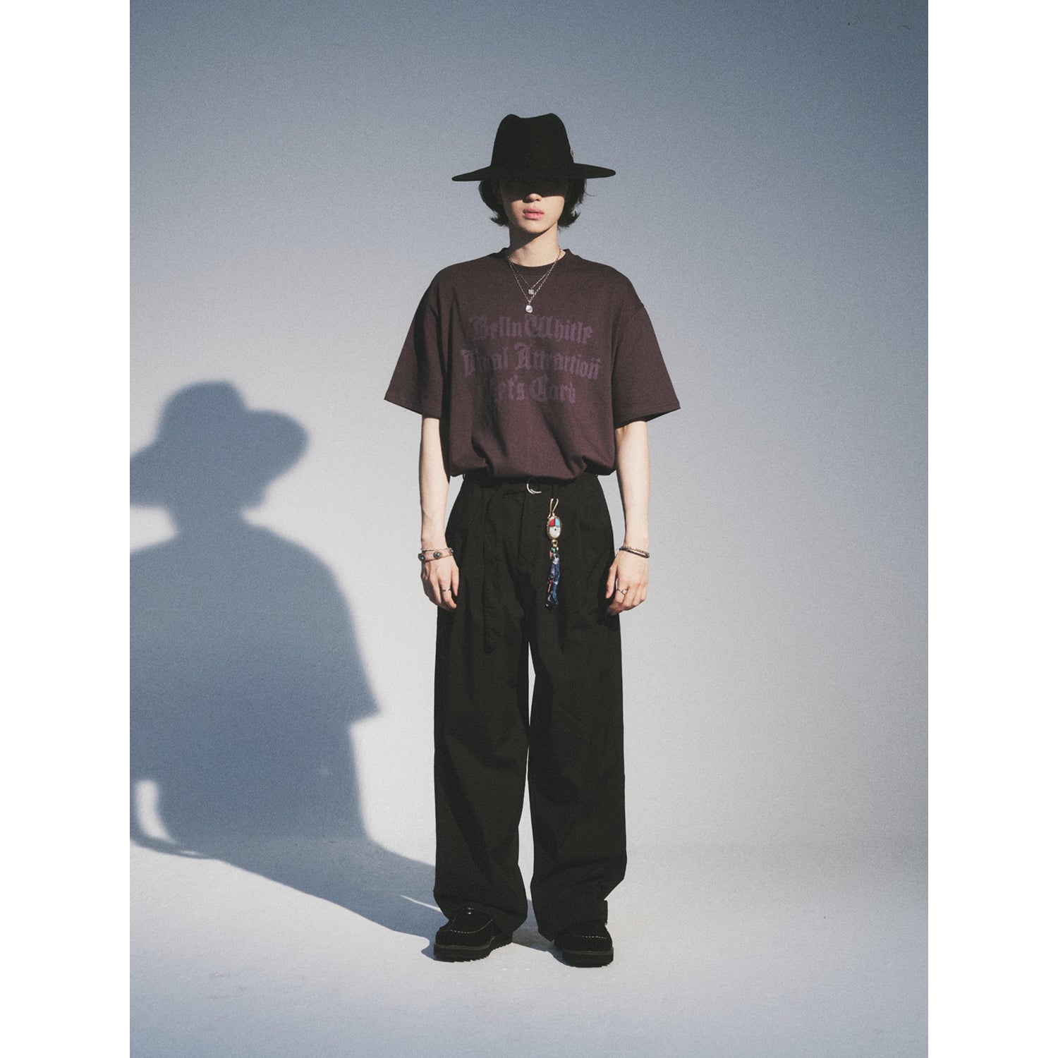 MATIX RELAXED BELTED PANTS_BK