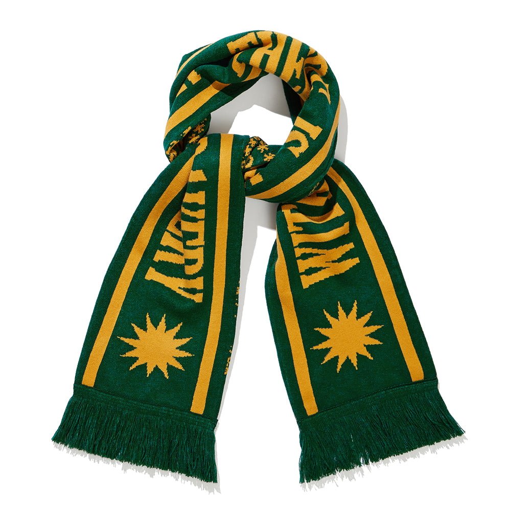 WFTB PAISLEY FOOTBALL MUFFLER DEEP GREEN