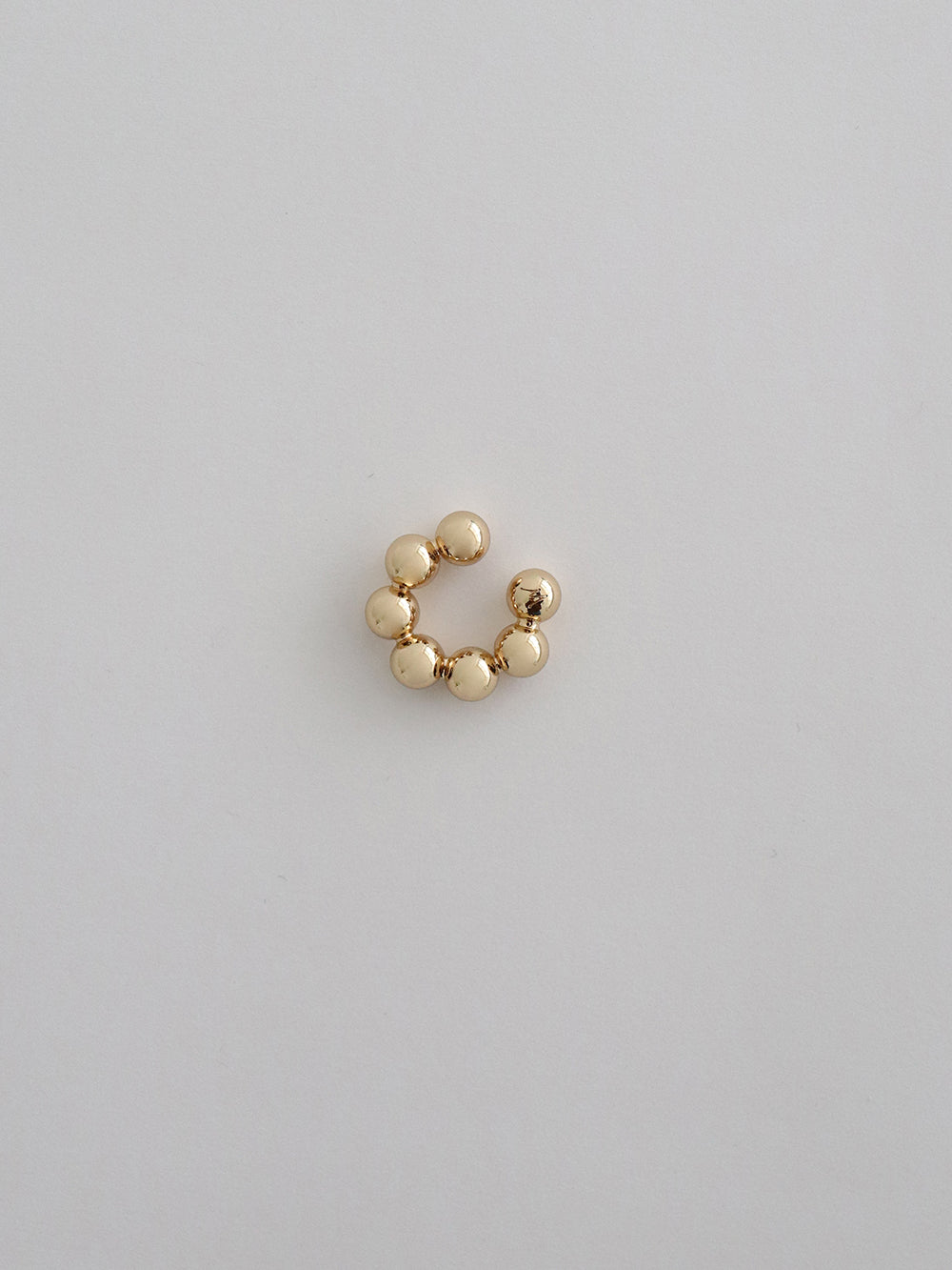 bubble earcuff - gold