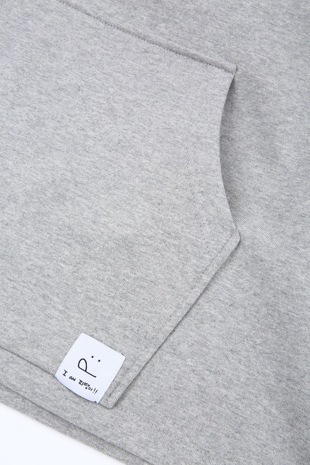 Grey illustration decoration hoodie