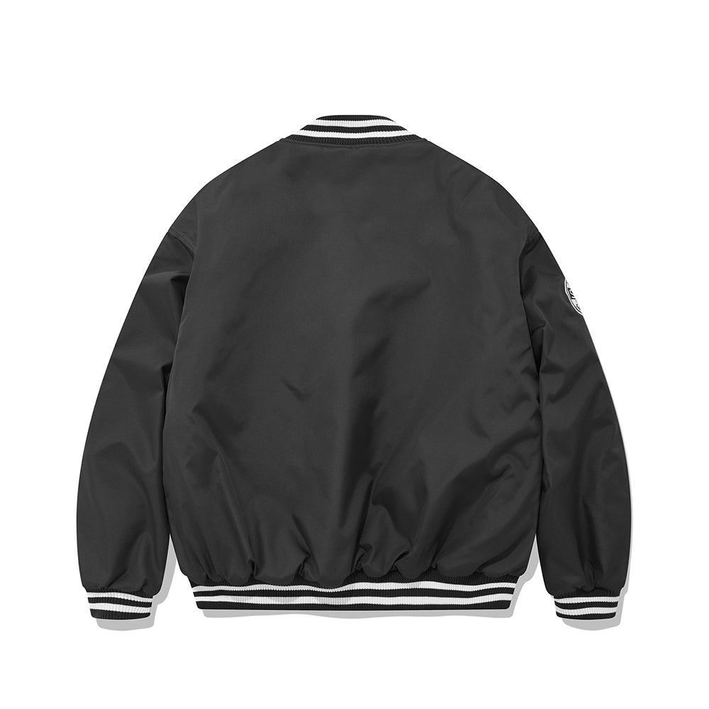 SP TEAM LOGO STADIUM JACKET-BLACK