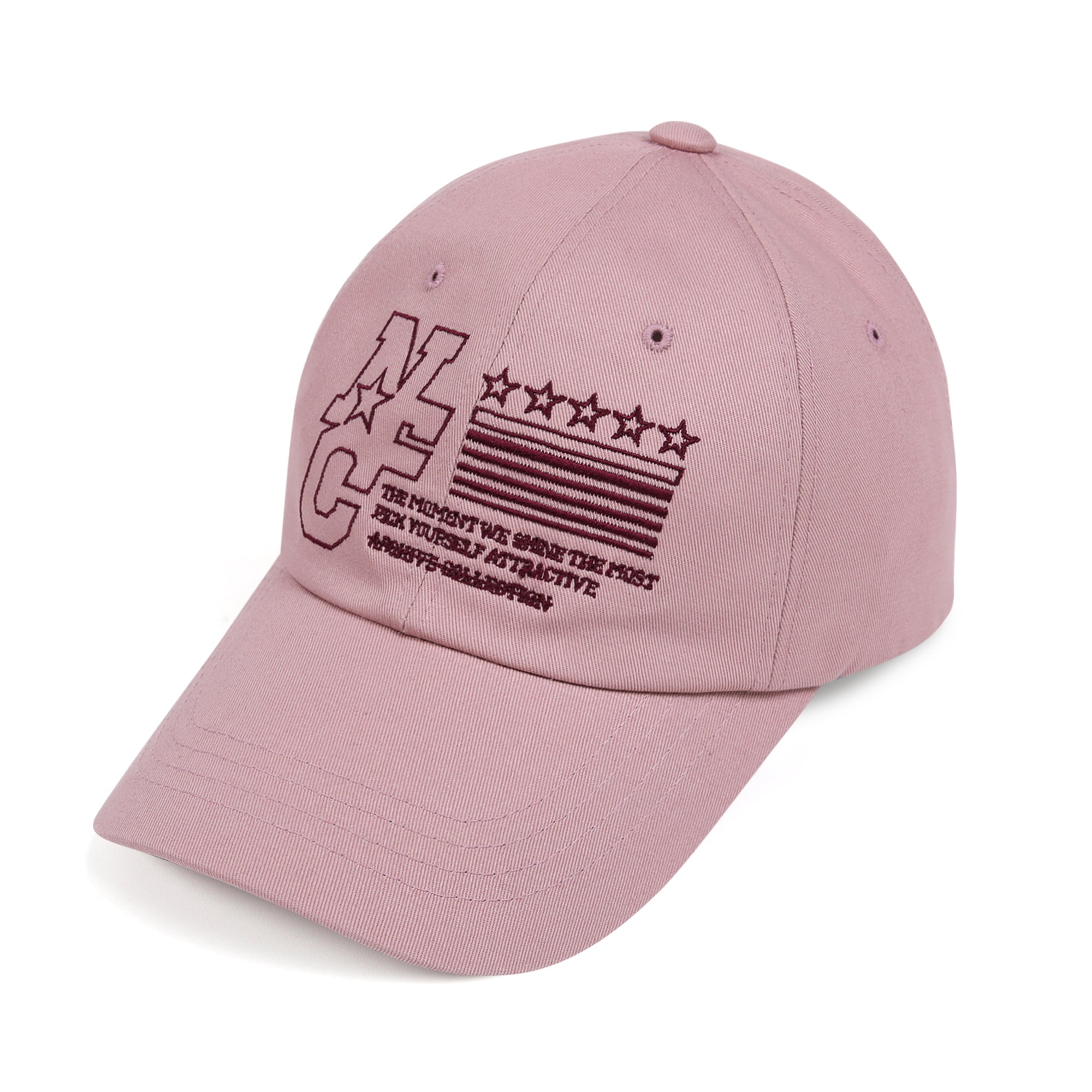 [NF] NFC ARCHIVE BALL CAP (LIGHT PINK)_F23QE901