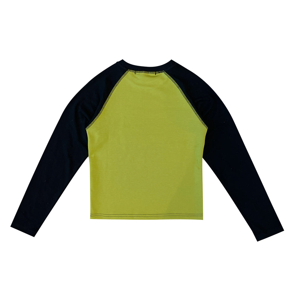 DON'T COME RAGLAN LONG SLEEVE, OLIVE
