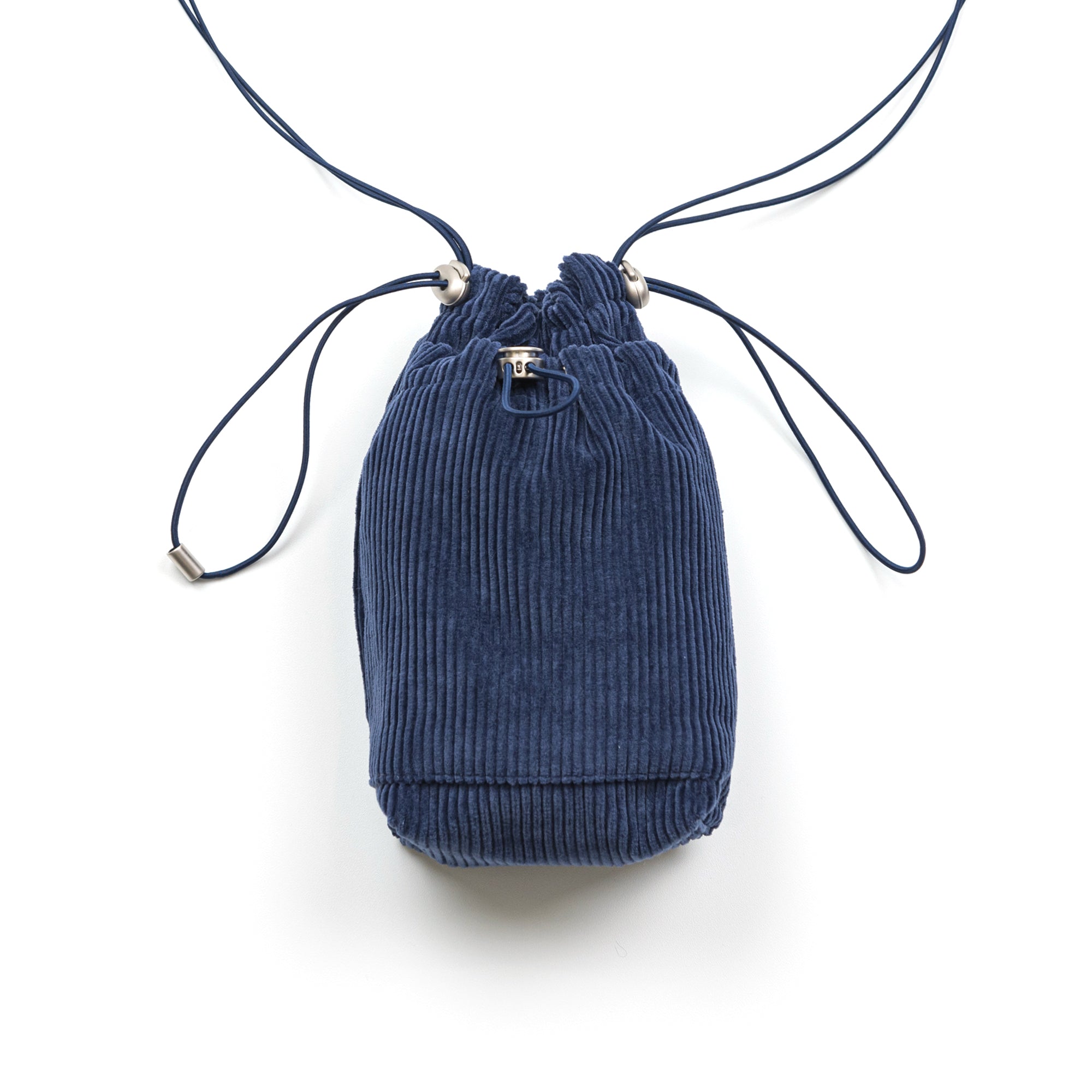 CORDUROY MINI CROSS BAG(BLUE NAVY)