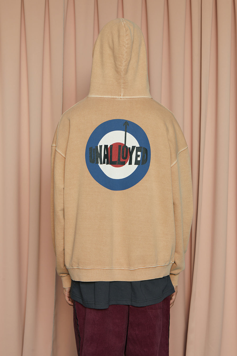 PIGMENT THE WHO HOODIE / BEIGE