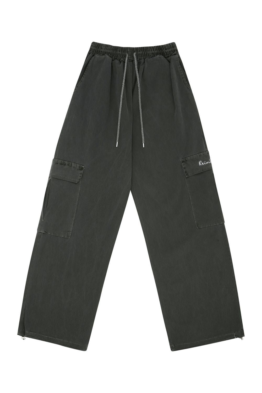 Dark Gray Pigment Two-Way Cargo Pants