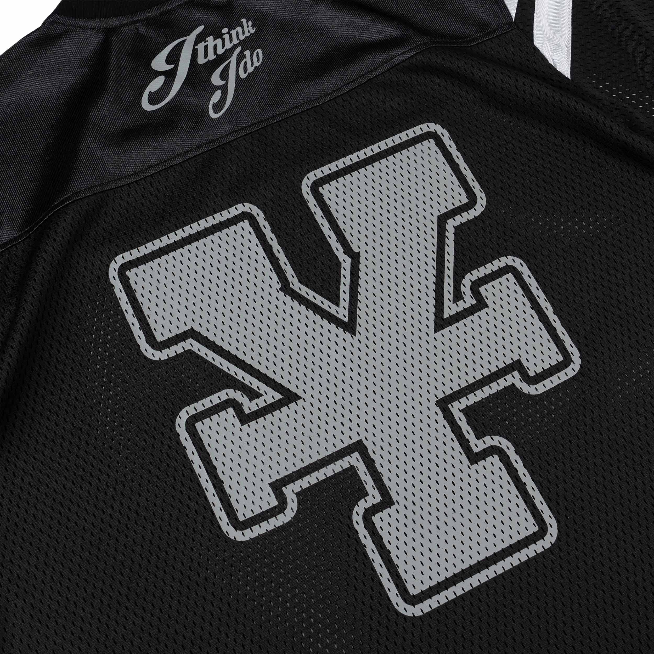 Logo Football Jersey - Black