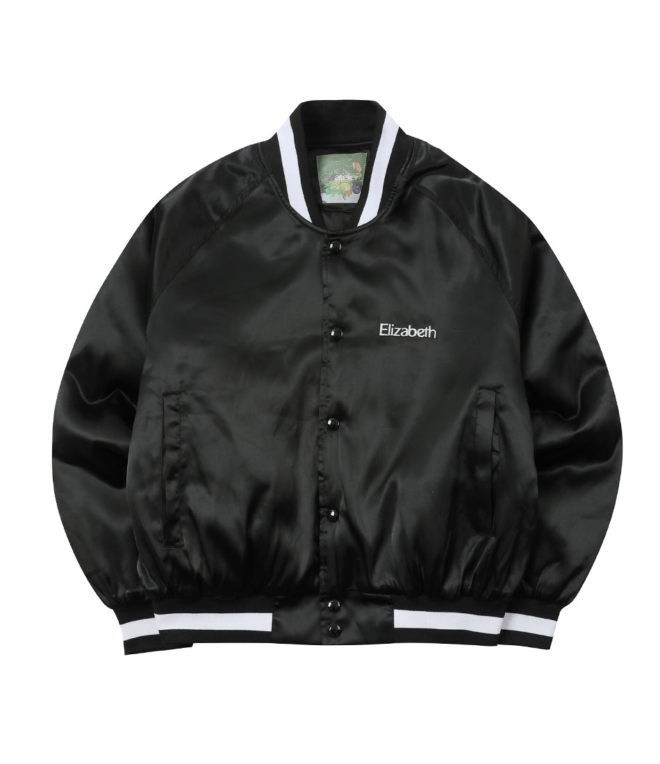 PALETTE VARSITY JACKET(BLACK)