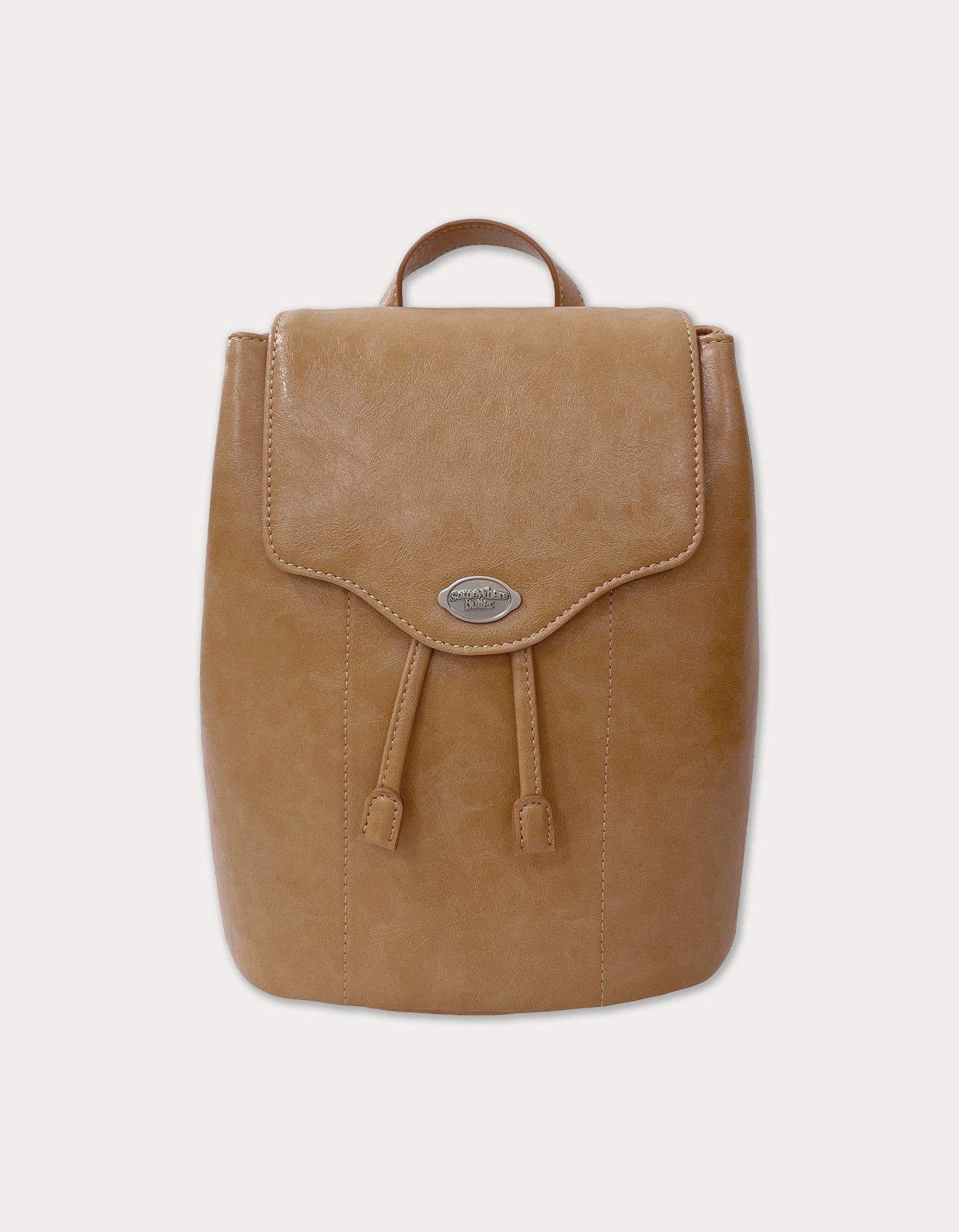 fle backpack - caramel