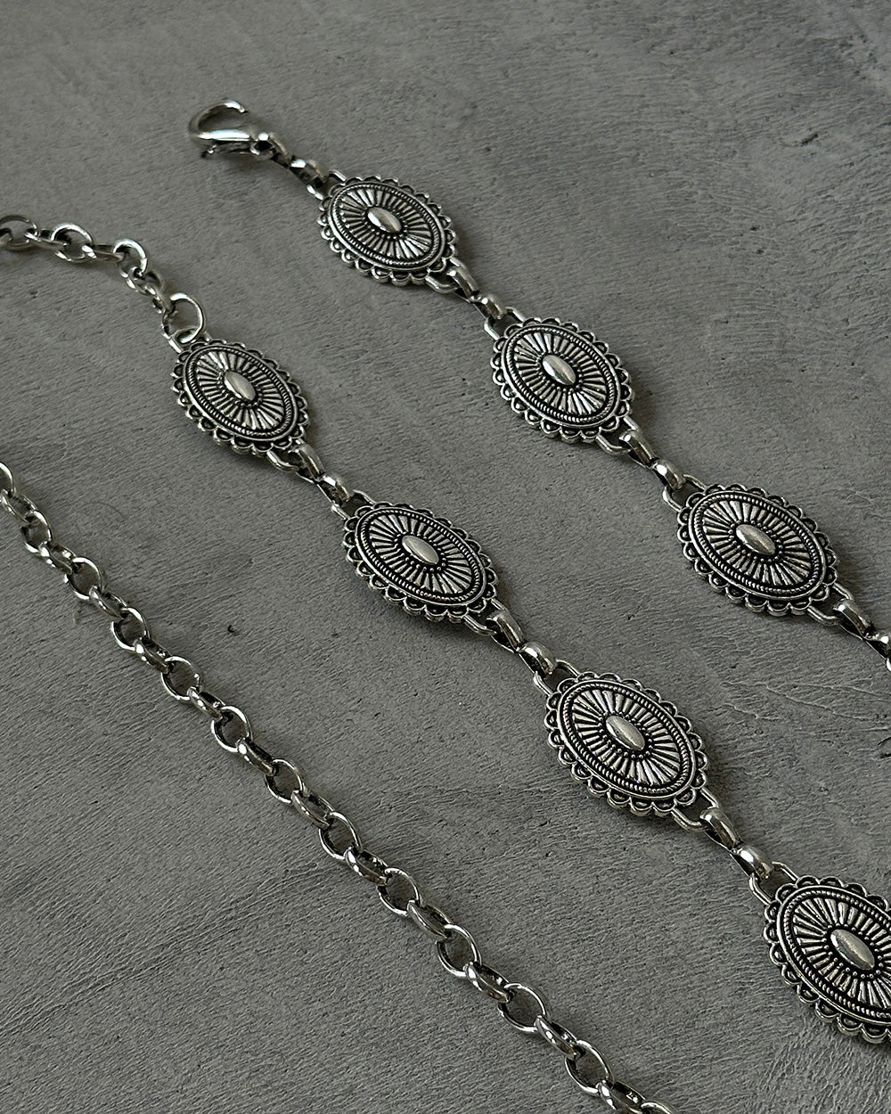 Silver Chain Bohemian Ethnic Belt