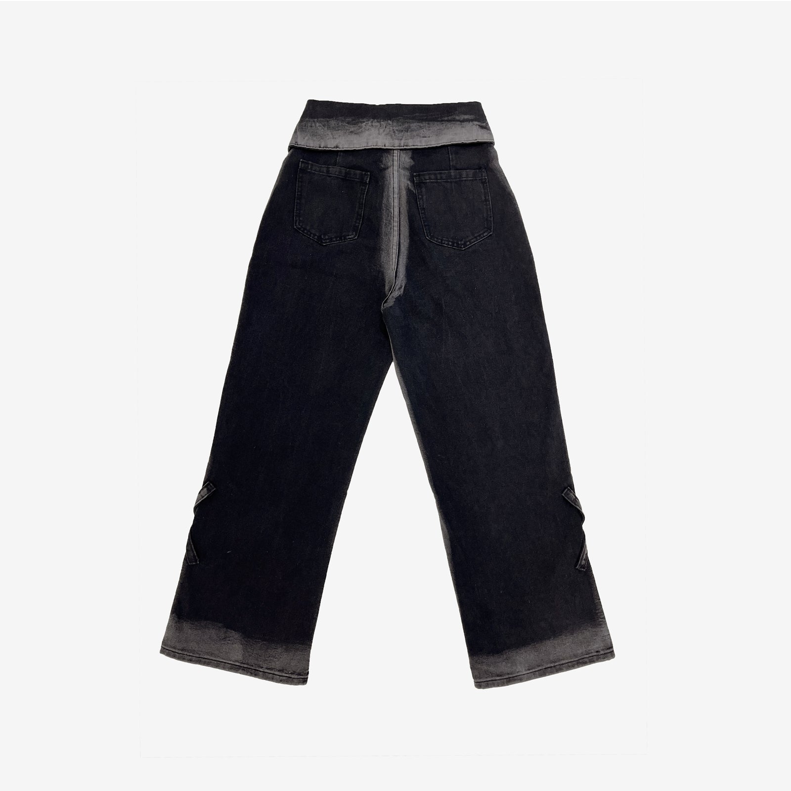 Pauline Two-Tone Denim Pants