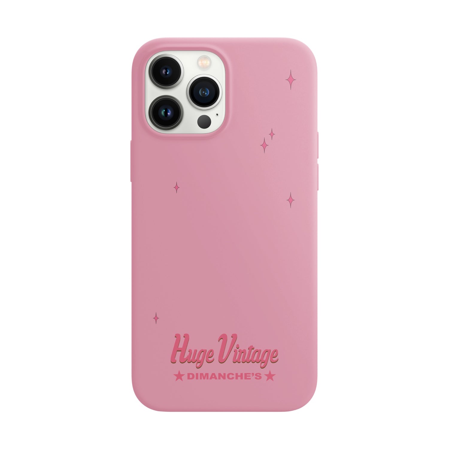 PINK VINTAGE LOGO CASE