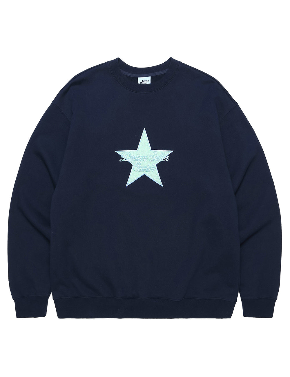 STAR LOGO EMB SWEATSHIRT NAVY(CV2CFUM462A)