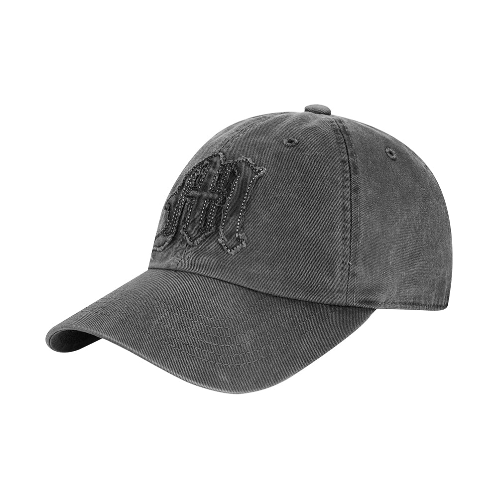 【mahagrid】25SS★ WASHED RAW CUT mah CAP WASHED RAW CUT mah CAP - mahagrid | 60% - Asian Fashion
