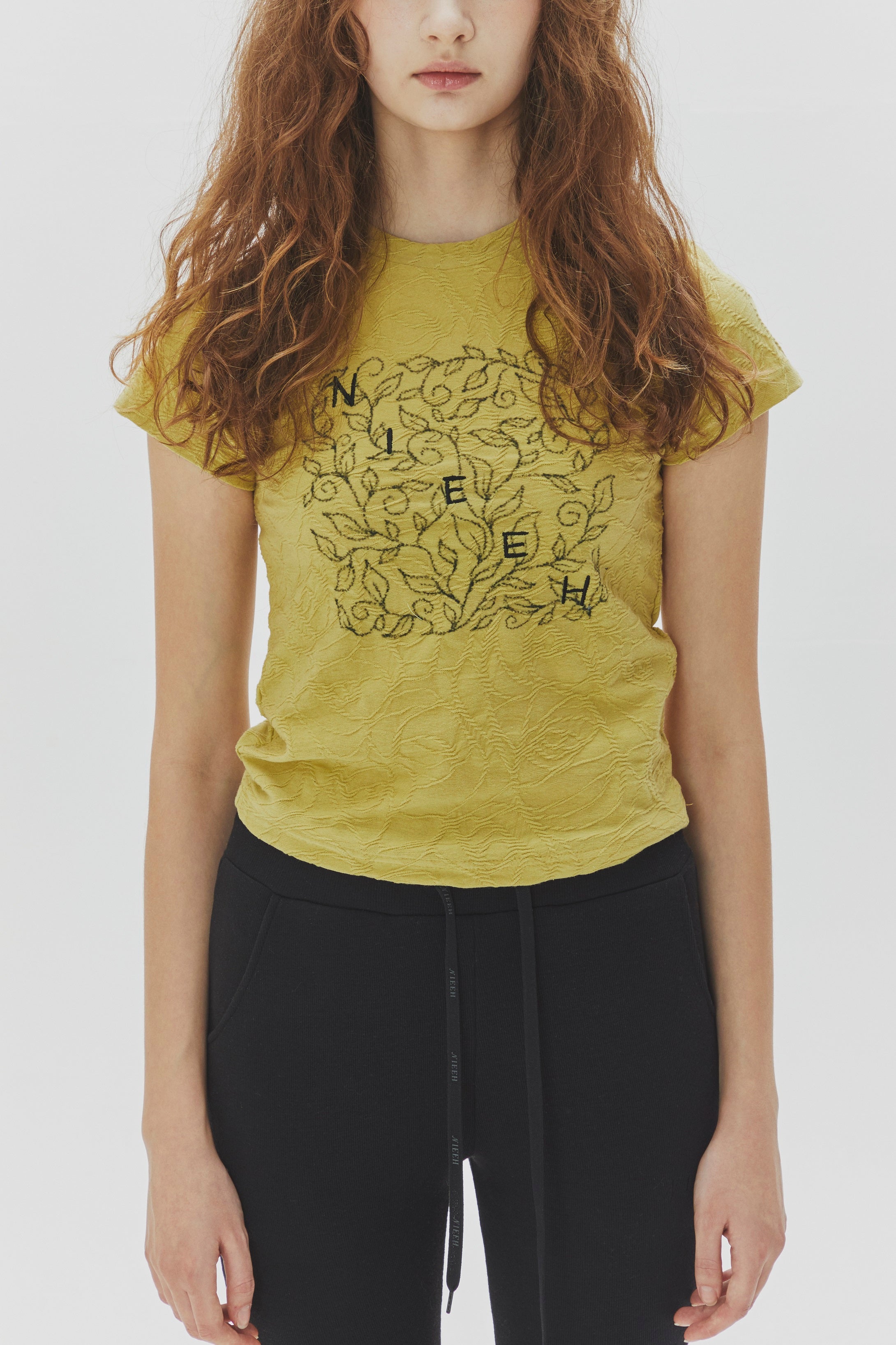 LEAF T-SHIRTS_YELLOW