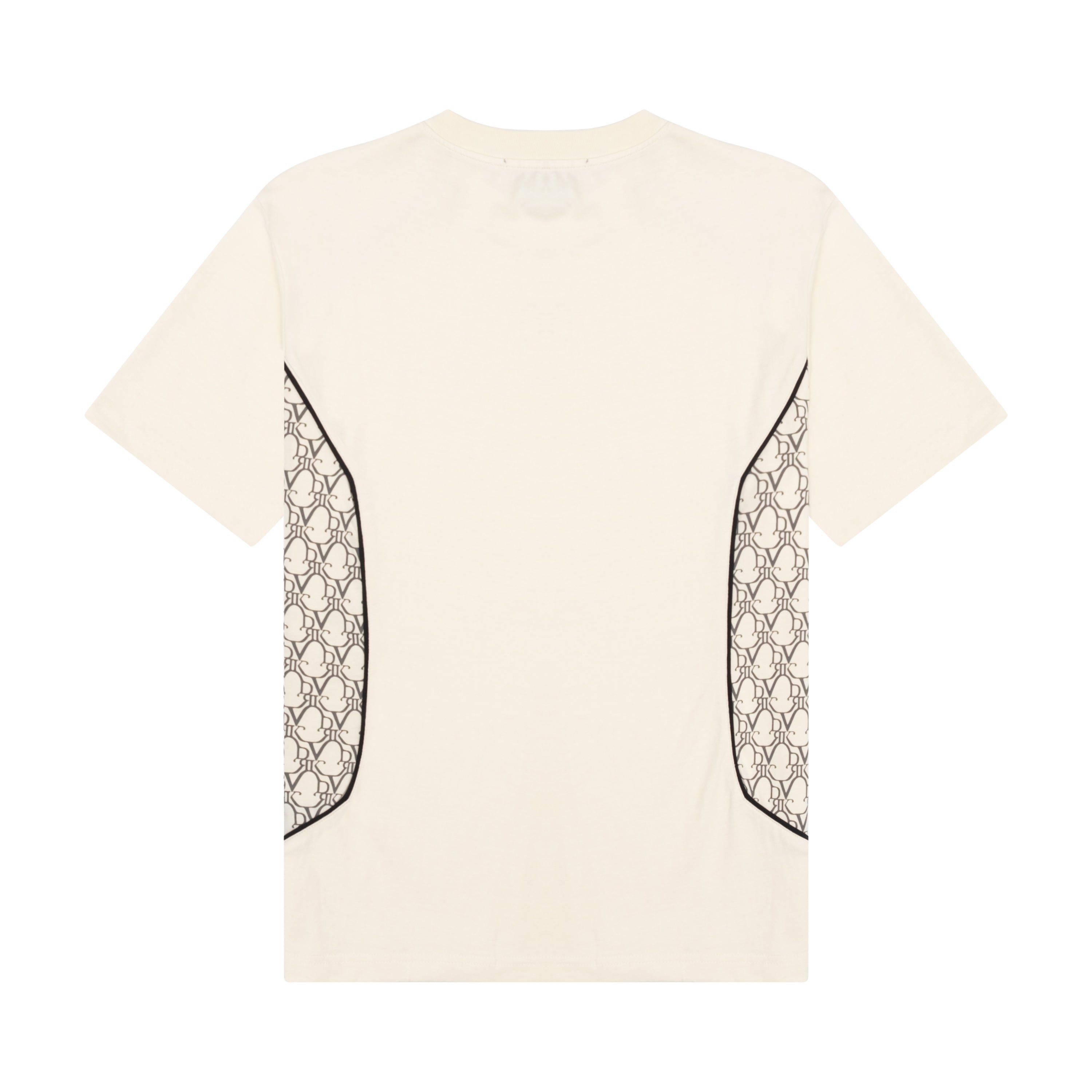 DVRK PRIVÉ SHOULDER MONOGRAM TEE - CREAM