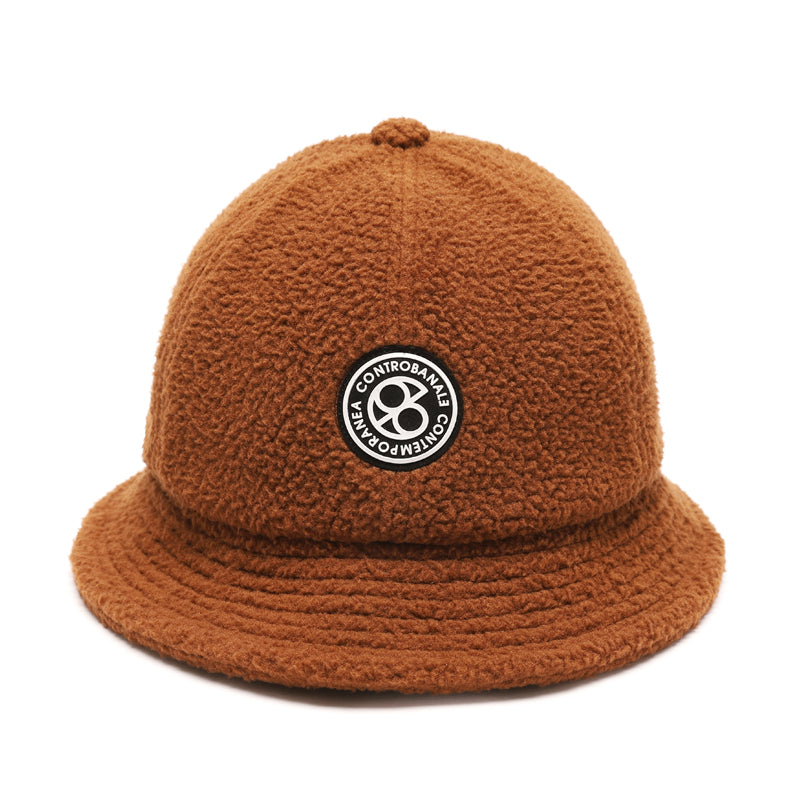 NUVOLINO FLEECE BUCKET HAT [BROWN]