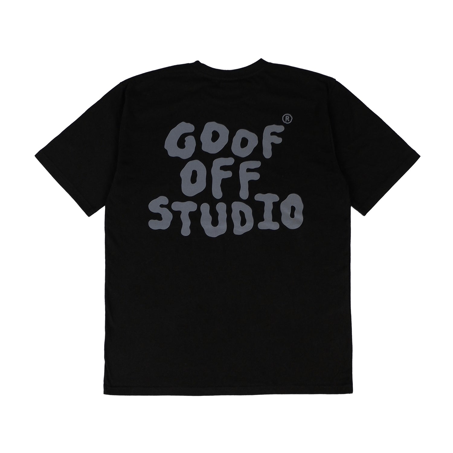 GOOFOFF MAIN LOGO TEE - ( Black - Gray )