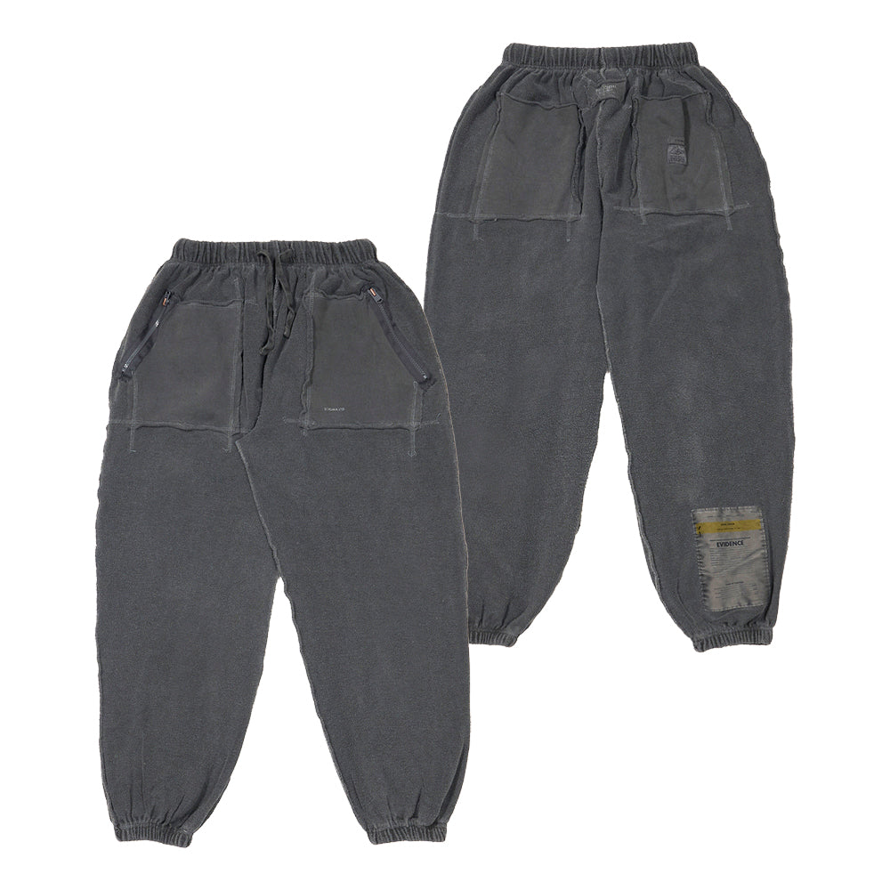 INSIDEOUT PIGMENT WIDE JOGGER PANTS V2 GRAY / CHARCOAL