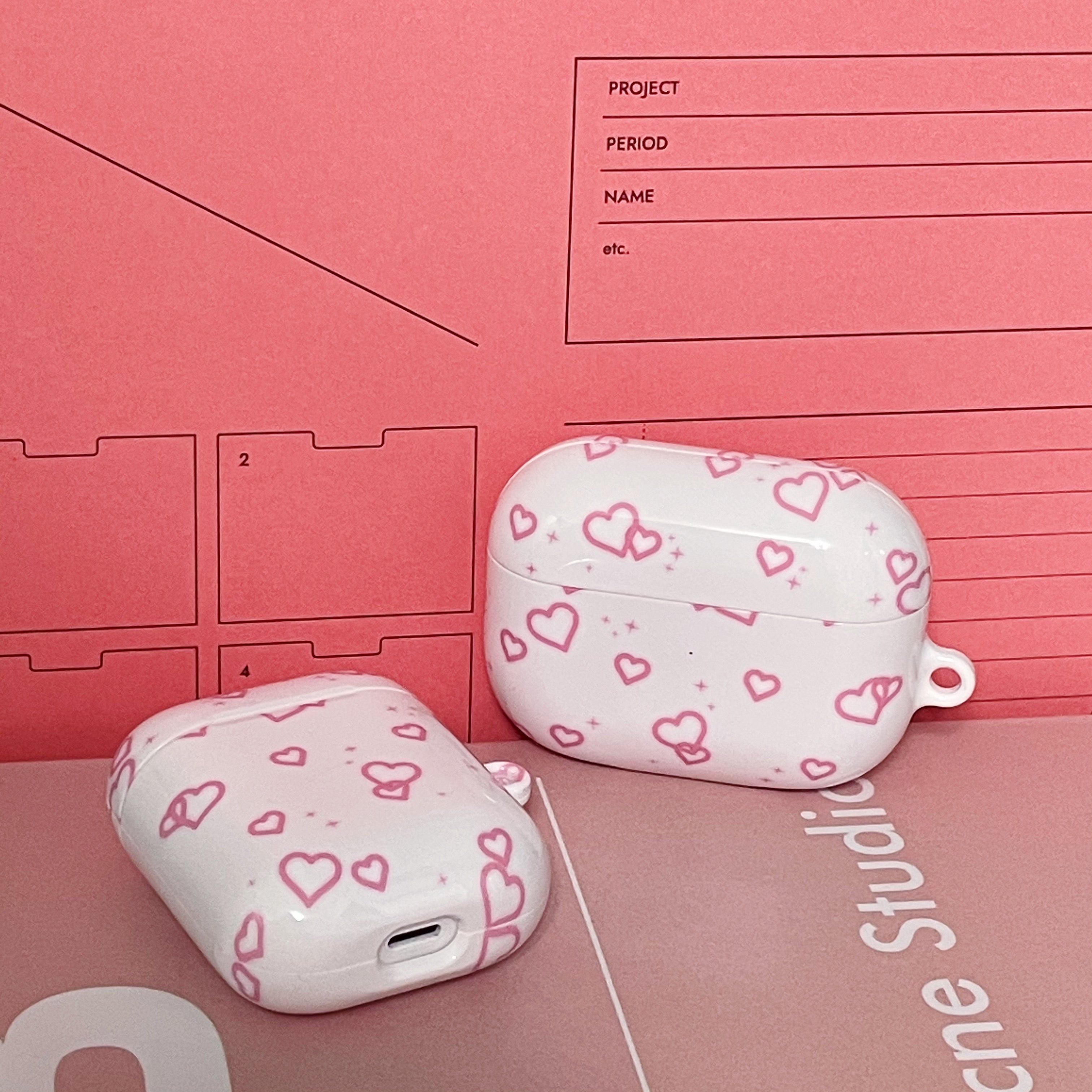 heart flutter airpod case