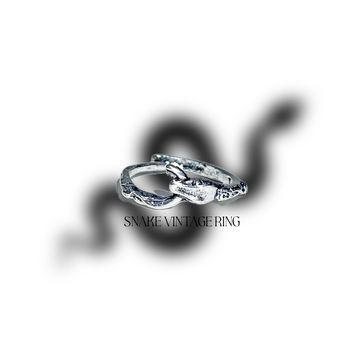 Snake vintage ring